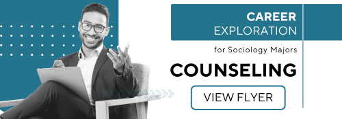 This is the counseling career button that links to the counseling career flyer